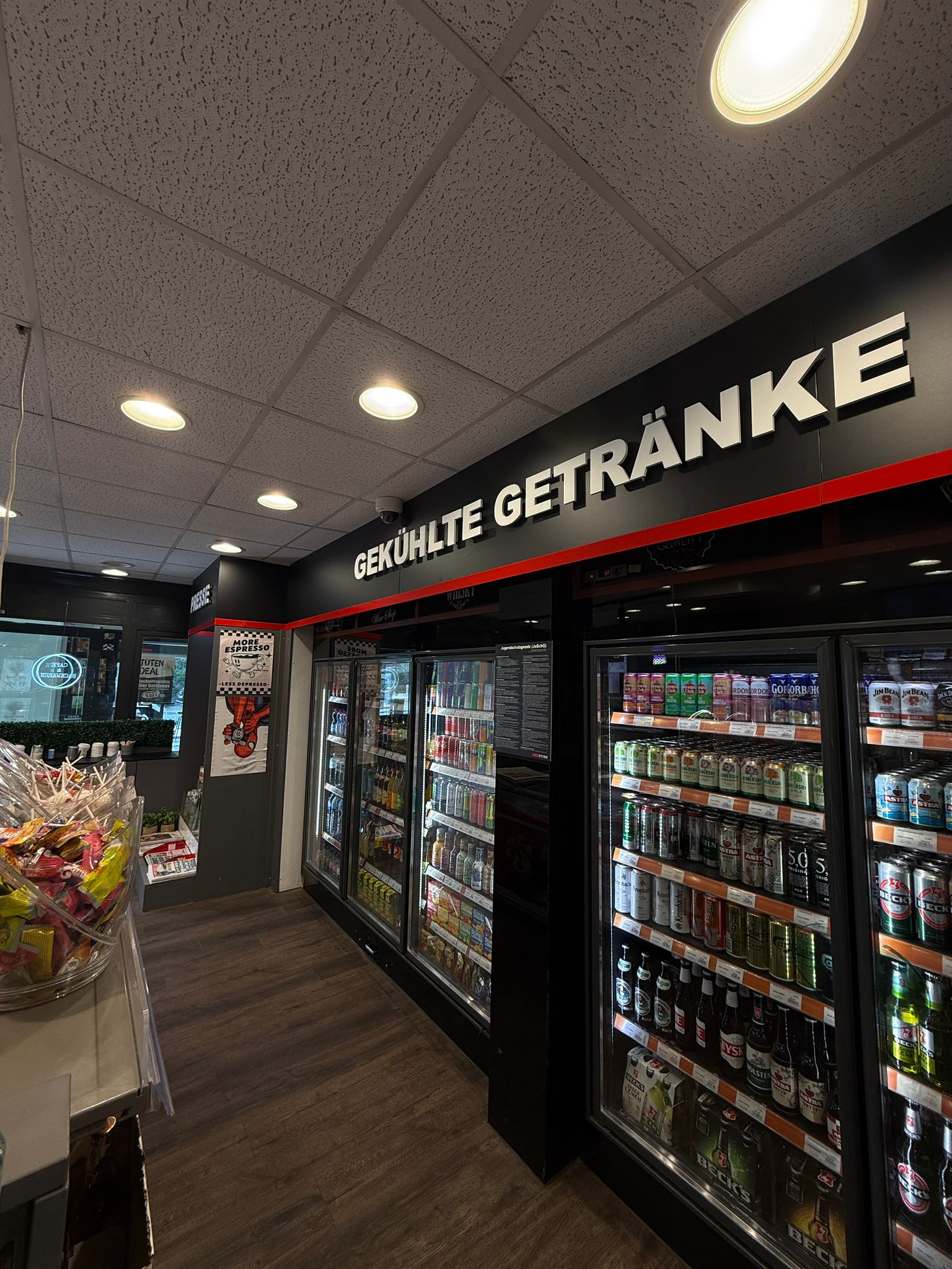 Gekühlte Getränke im HbbStore
